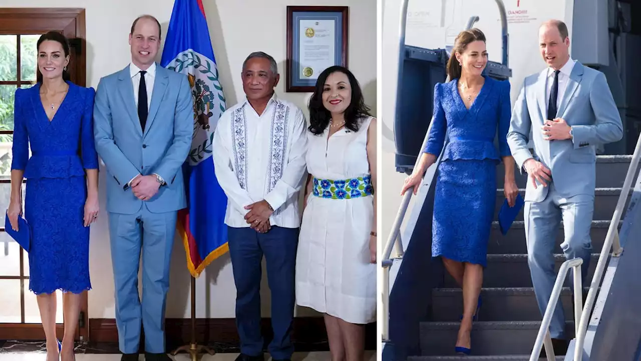 William and Kate land in Belize after cancelling village trip amid 'colonialism' backlash