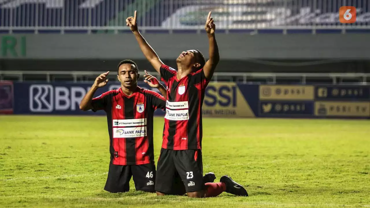 Hasil BRI Liga 1: Persipura Sambung Nyawa usai Gasak PSS