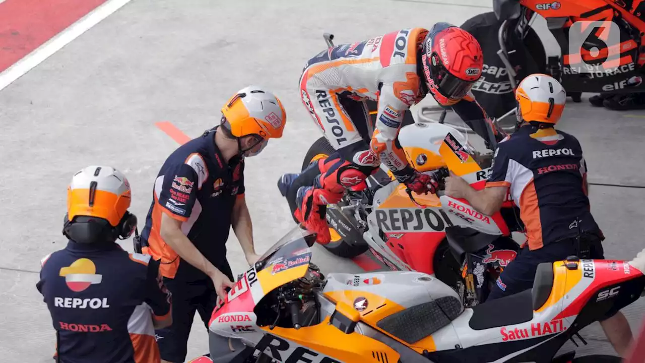 Sebelum Kecelakaan di Pemanasan MotoGP Mandalika, Marc Marquez Sudah Berniat Gaspol Motornya