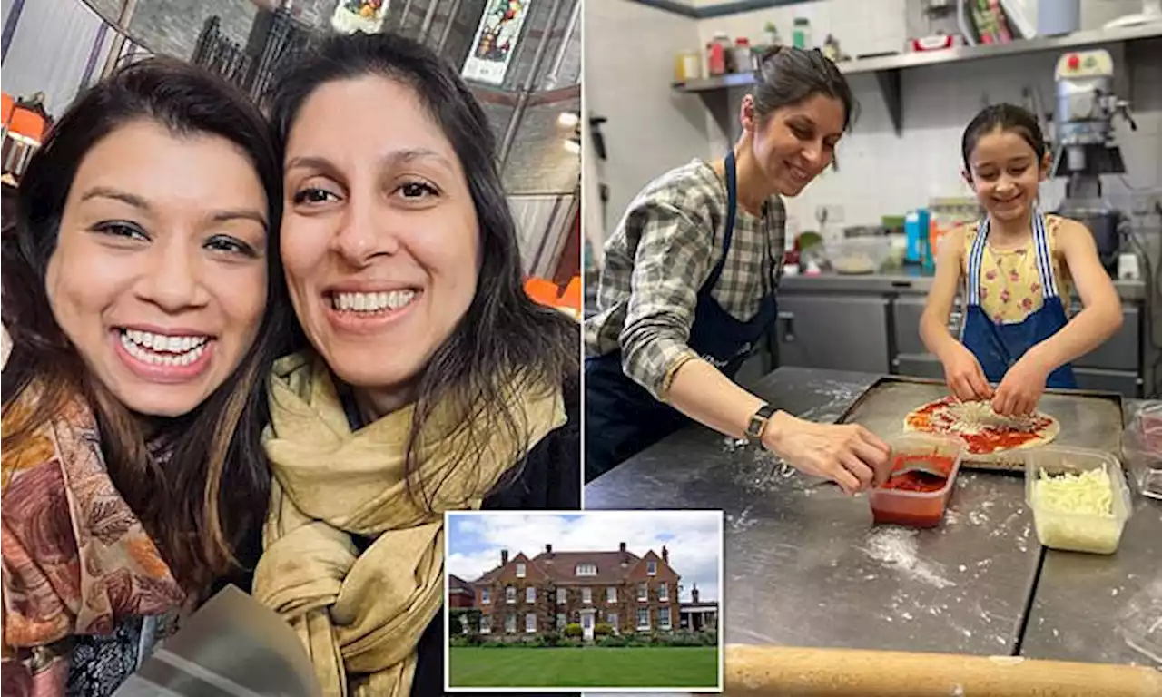 Nazanin Zaghari-Ratcliffe beams after being reunited with family