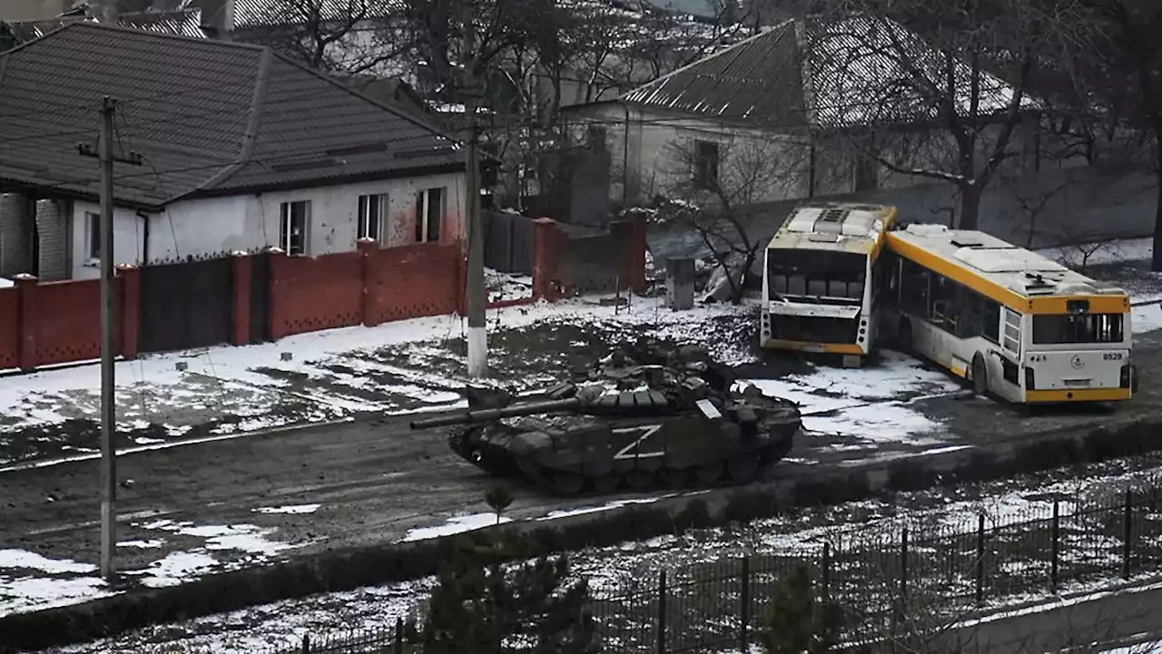 Russland bombardiert Kunstschule in Mariupol