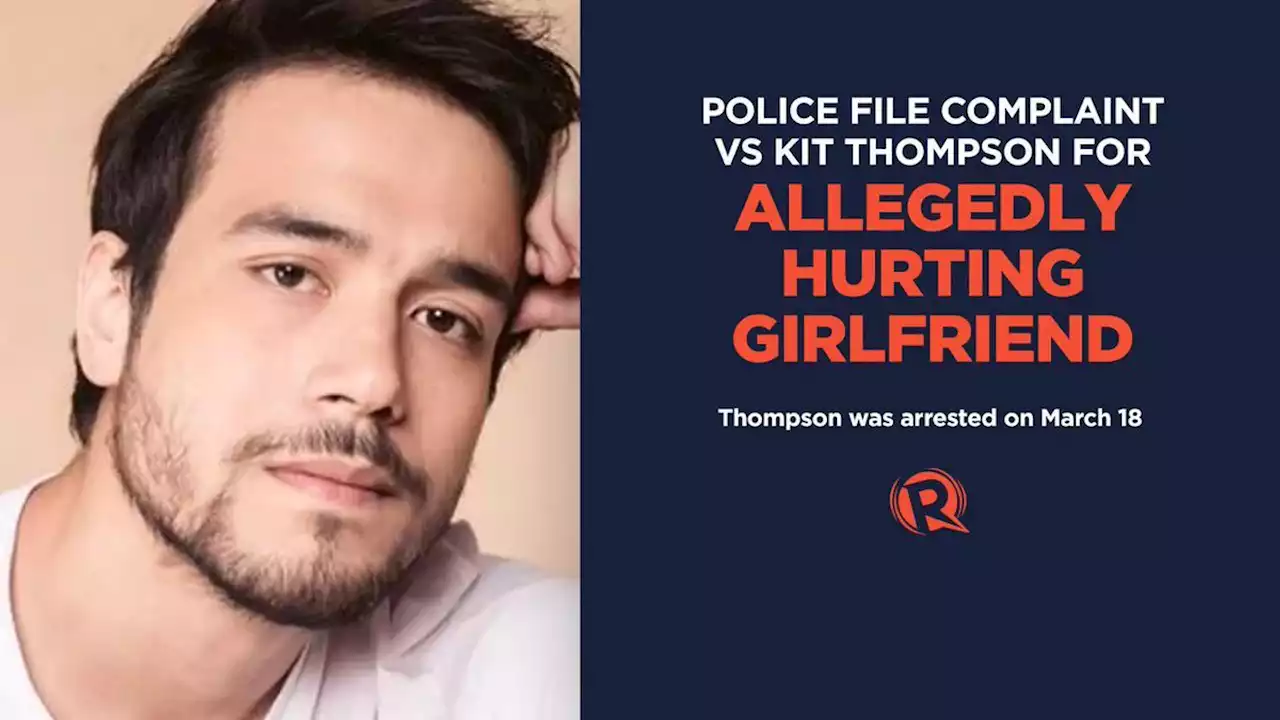 Police file complaint vs Kit Thompson for allegedly hurting girlfriend