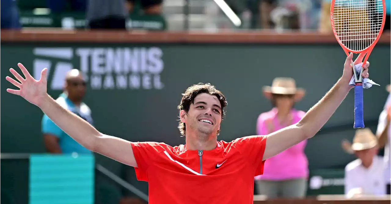 Fritz eases into Indian Wells final with win over Rublev