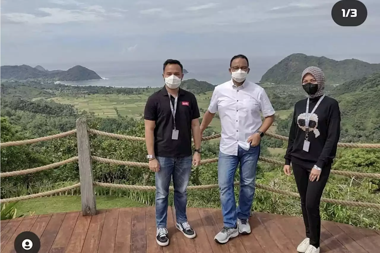 Plesiran ke Lombok, Anies Baswedan: Bersiap Ikut Nonton MotoGP