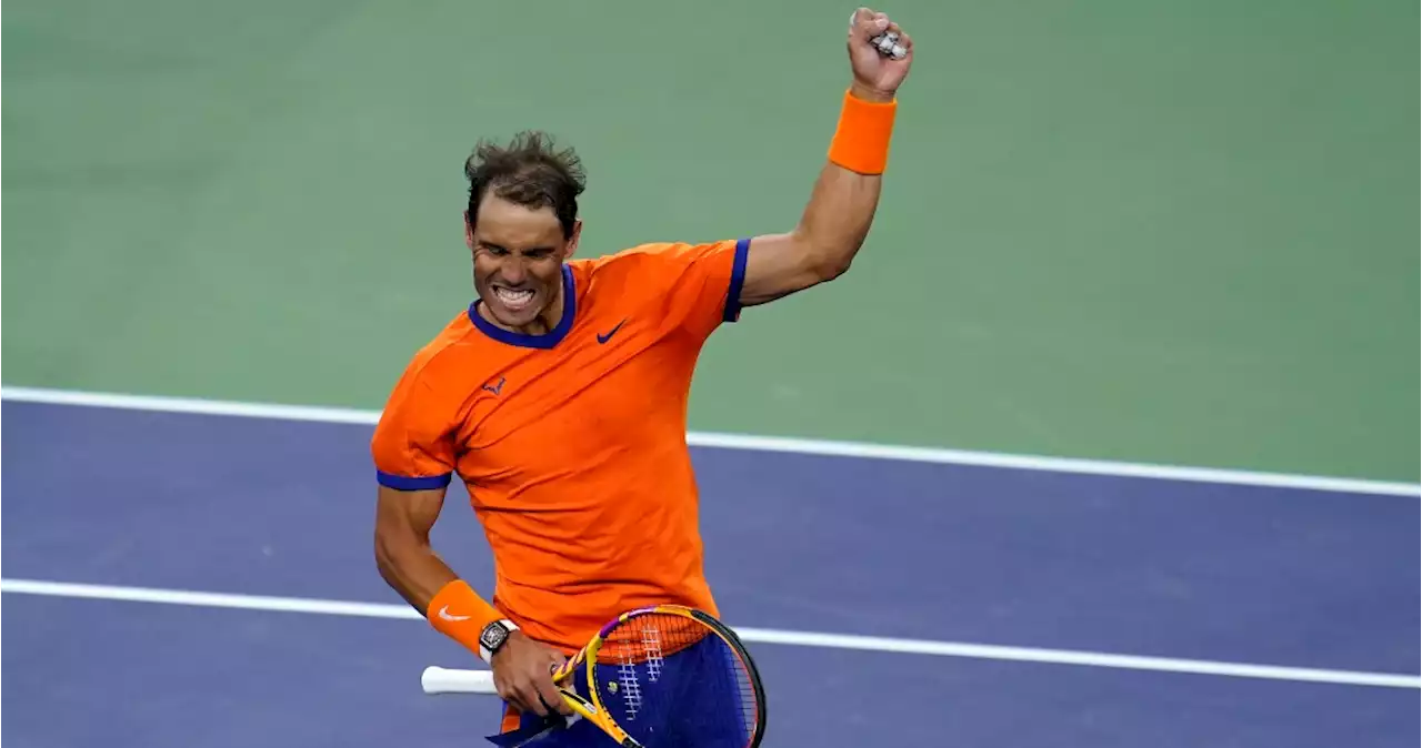 Rafael Nadal doblega a su compatriota Carlos Alcaraz y pasa a final de Indian Wells