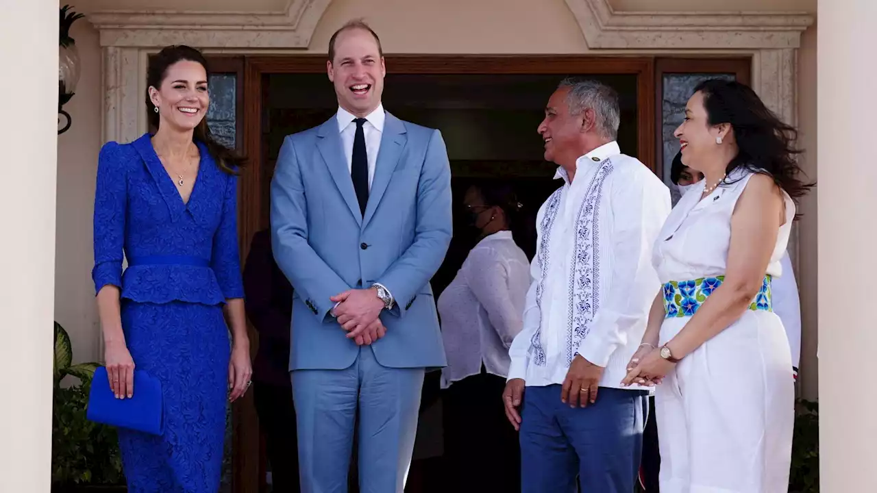 Prince William and Kate arrive in Belize after protests forced them to cancel trip on Caribbean tour