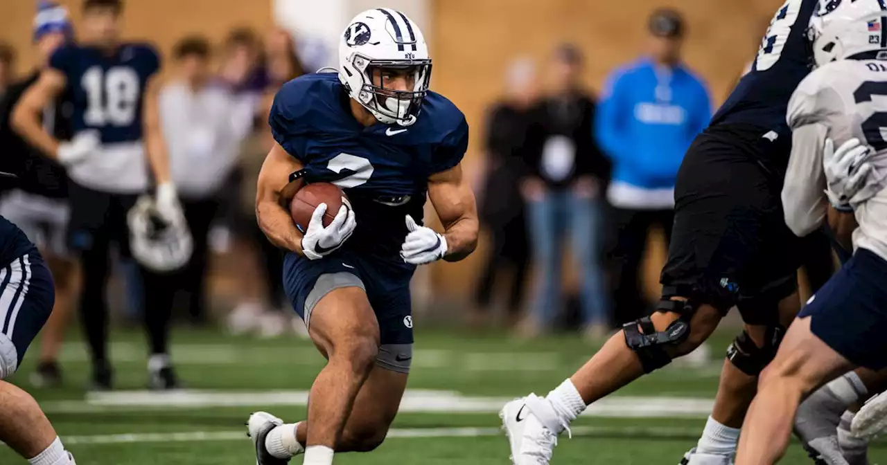 After the ‘craziest’ recruitment, Cal transfer Chris Brooks is bringing stability to BYU’s running back room