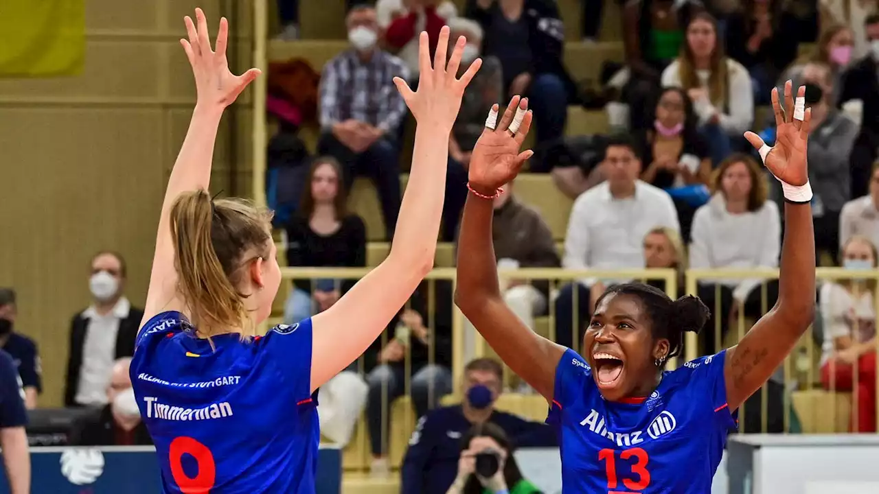 Vierter Pokalsieg für Stuttgarter Volleyballerinnen