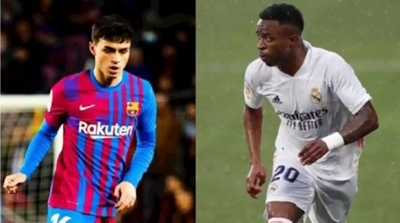 El Clasico: Vinicius Jr Paling Berharga di Real Madrid, Pedri di Barcelona