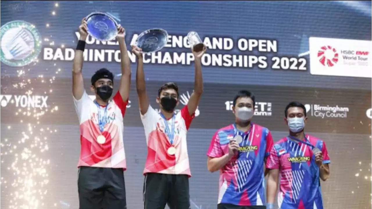 Bagas/Fikri Kalahkan The Daddies Rebut Gelar Juara di Debut All England