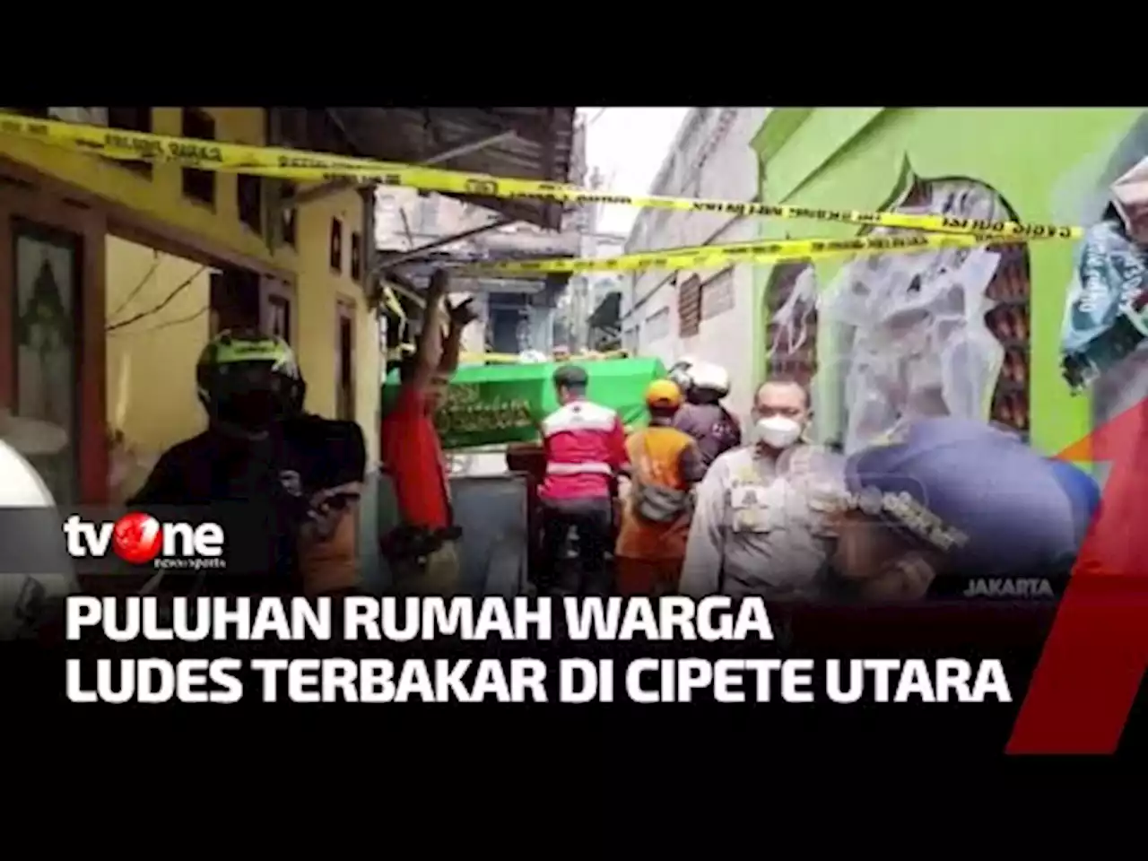 Kebakaran Rumah di Cipete Utara, Satu Orang Penghuni Kost Tewas - tvOne