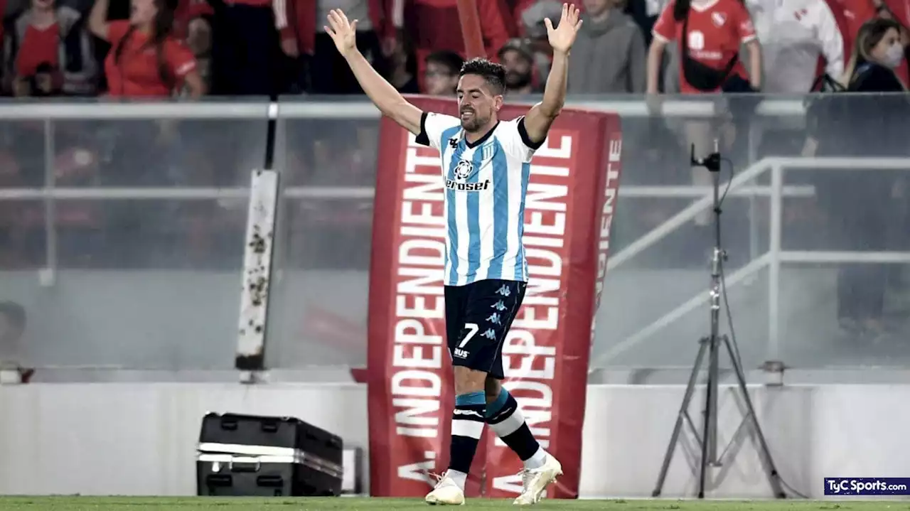 Hauche, uno de los héroes de Racing ante Independiente: 'Lo más importante es que hoy ganamos' - TyC Sports