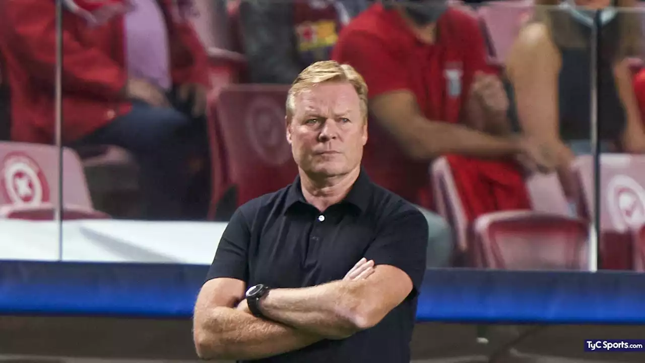 Tras su salida de Barcelona, Koeman negocia para volver a dirigir - TyC Sports