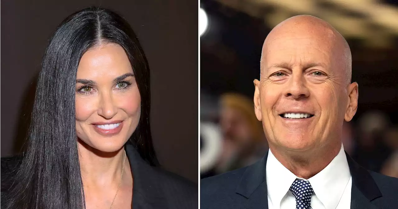 Demi Moore Thanks Ex Bruce Willis for ‘Blended Family’ in Birthday Tribute