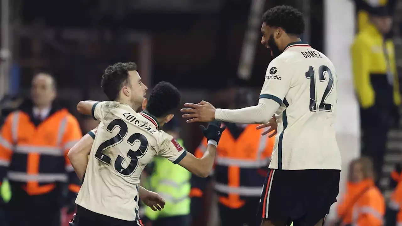 Liverpool verzekert zich met nodige moeite van halve finale FA Cup