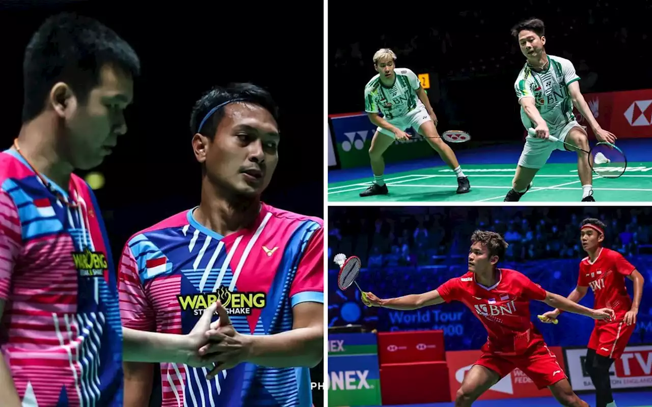 3 Ganda Putra Indonesia Tembus Semifinal All England 2022, Ada yang Taklukan Juara Dunia?