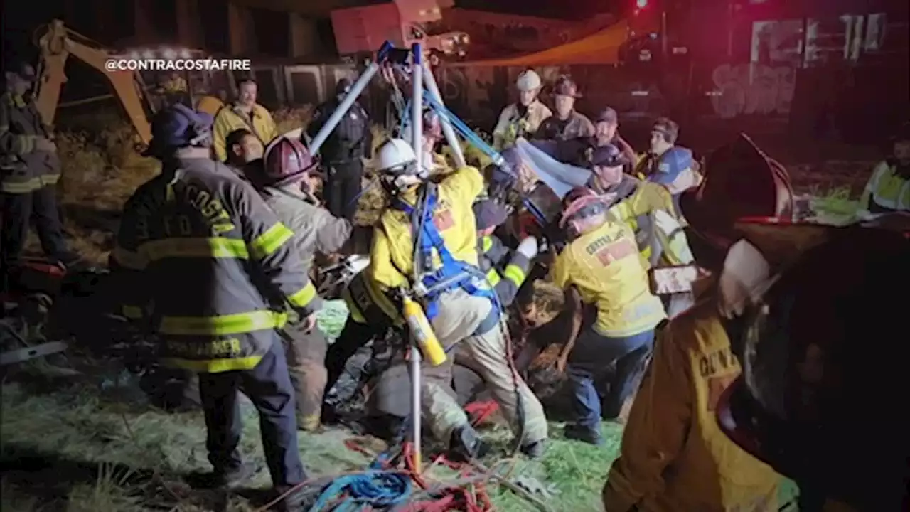 Man rescued from underground storm drain in Antioch after 3.5 hour operation