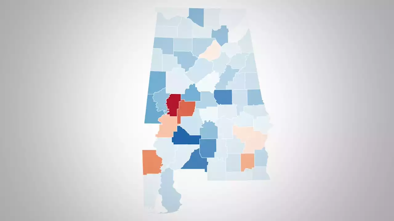 Household income on the rise in Alabama, but not in every county