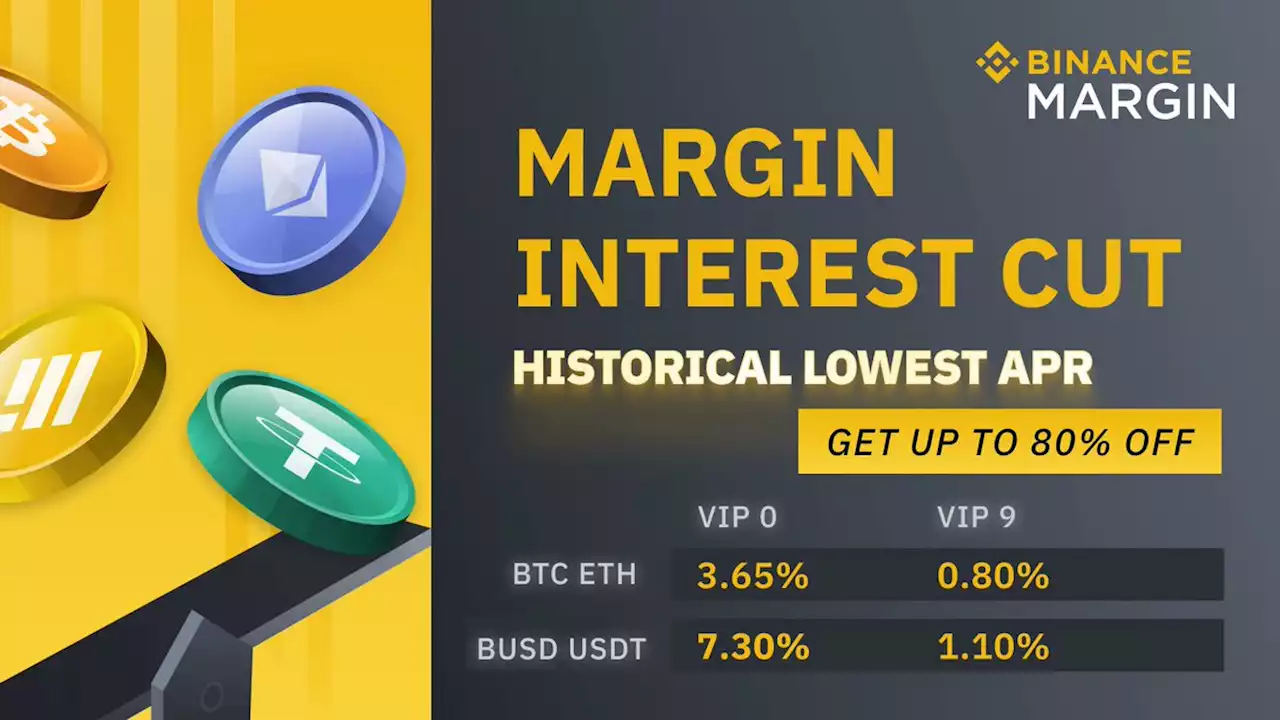 Binance Margin Launches Interest Rate Reduction Promotion For BTC, ETH, BUSD & USDT | Binance Support