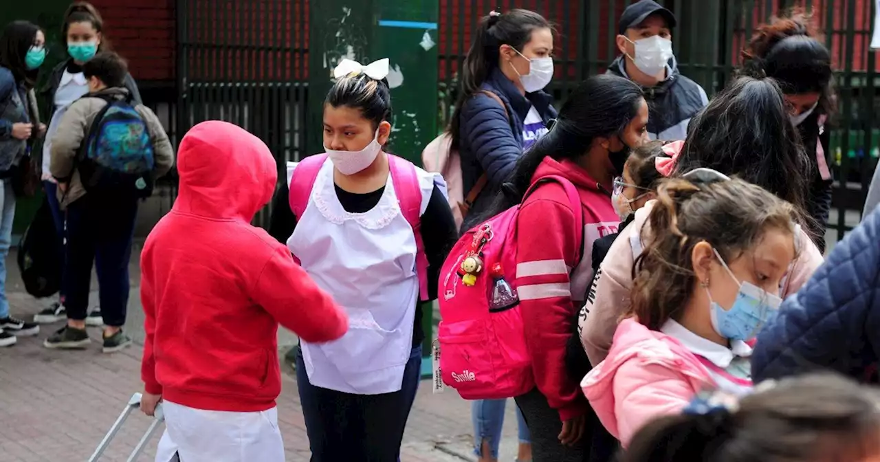 Primer día sin barbijos obligatorios en las escuelas porteñas: más uso en primaria que en secundaria