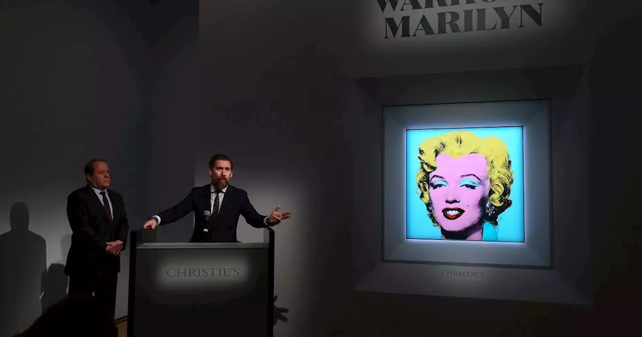 Subastarán por precio récord el icónico retrato de Marilyn Monroe hecho por Warhol