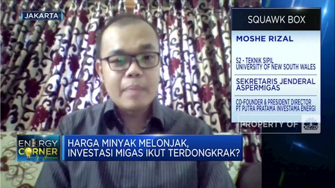 Meski Harga Melonjak, Investasi Migas Tak Lantas Terdongkrak