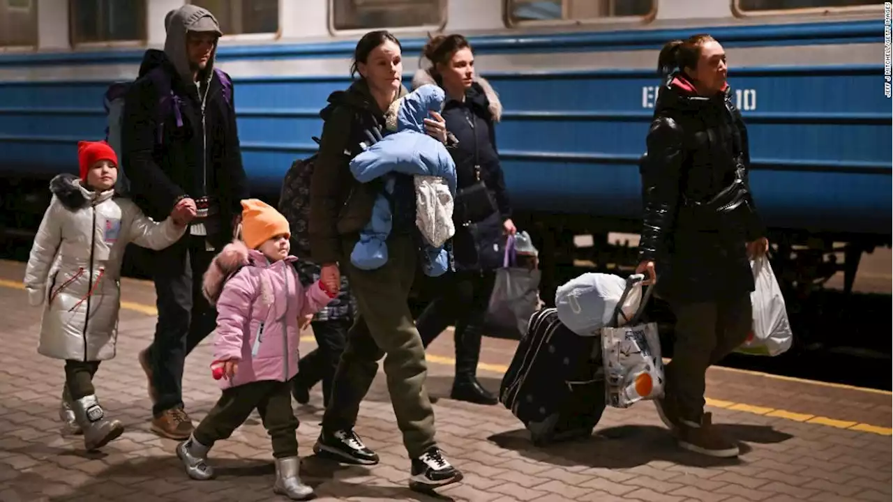 A quarter of Ukrainians have fled their homes. Here's where they've gone