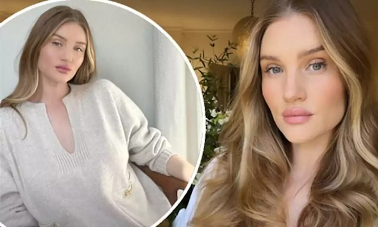 Rosie Huntington-Whiteley discusses becoming a mother-of-two