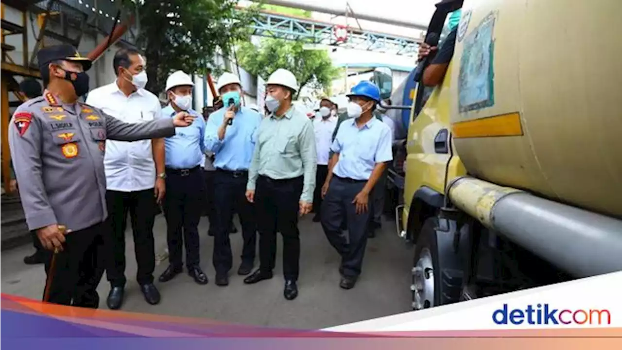 Kapolri Sidak Produsen Minyak Goreng di Cilincing