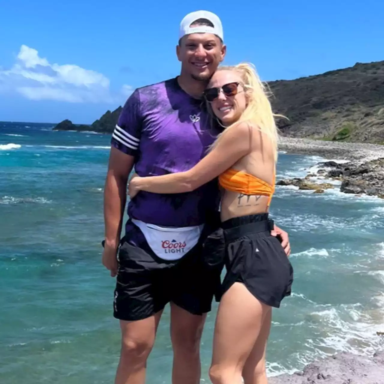 Patrick Mahomes and Wife Brittany Matthews Honeymoon in St. Barts - E! Online