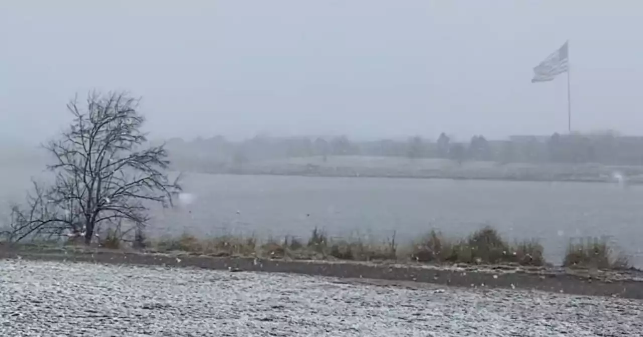 Snow on first day of Spring