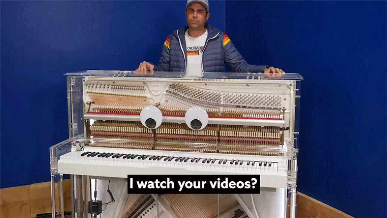 Hacked Self-Playing Piano Can Talk Like a Human and Play the World's Most Complex Songs