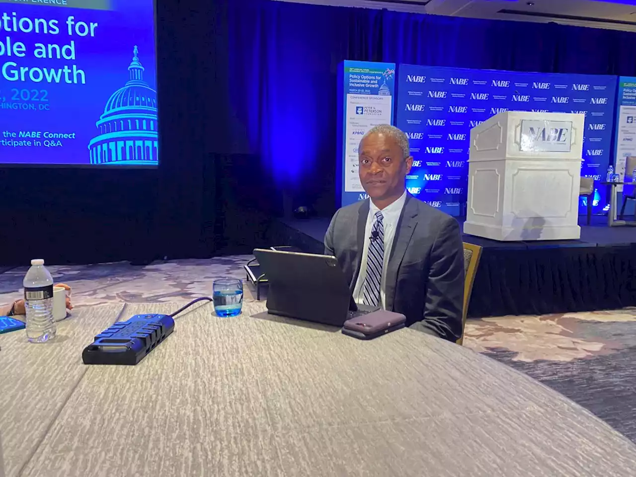 Federal Reserve’s Raphael Bostic says he sees six interest rate hikes this year, two for 2023