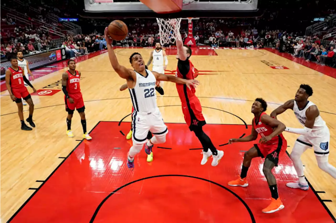 Bane has 24 points, Grizzlies rout Rockets without Morant