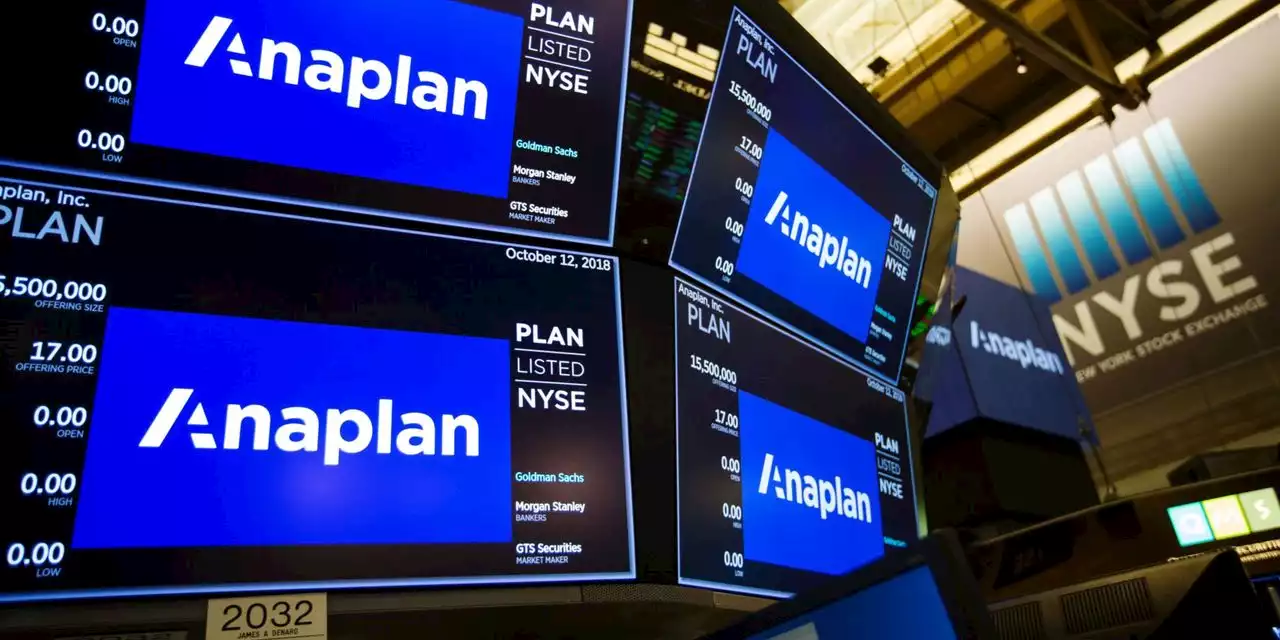 Thoma Brava to purchase business-software company Anaplan for $10.7 billion