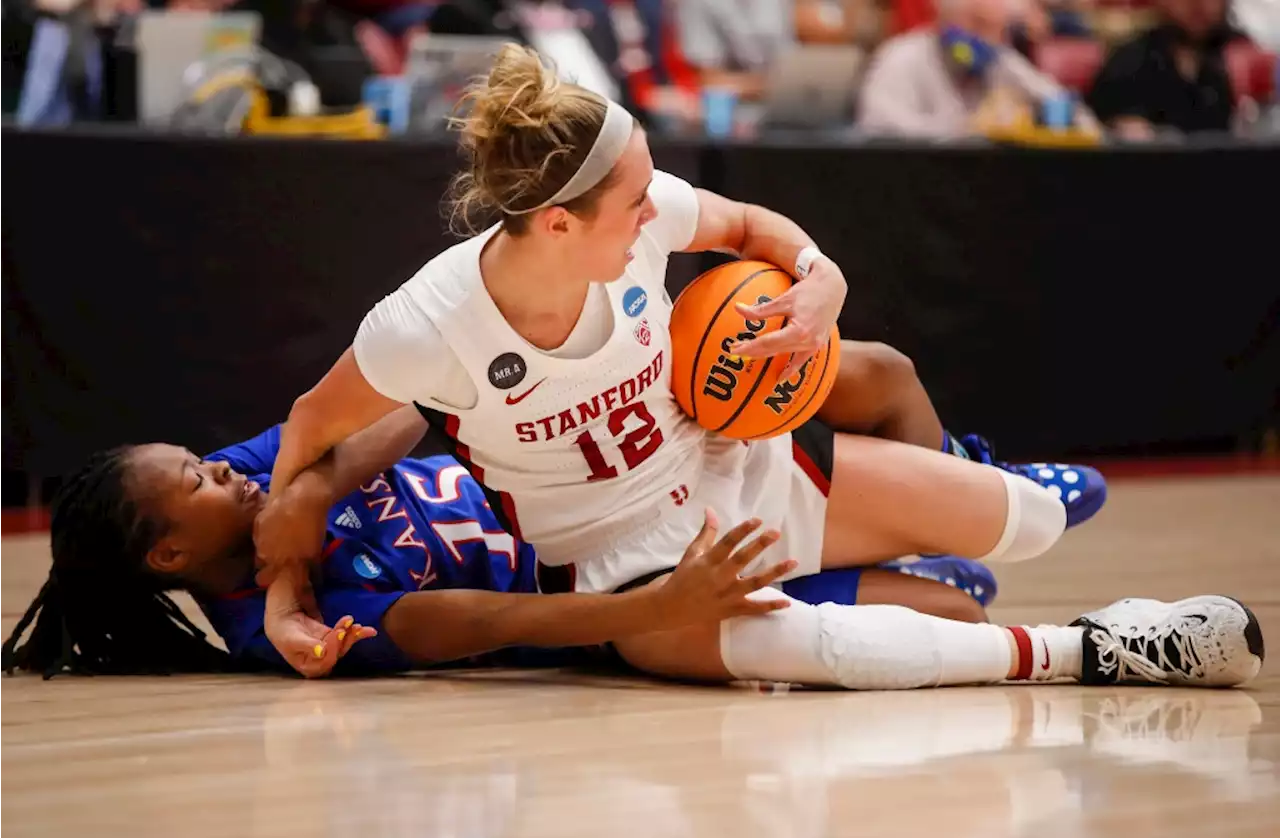 NCAA women: Hull leads Stanford to lopsided win over Kansas