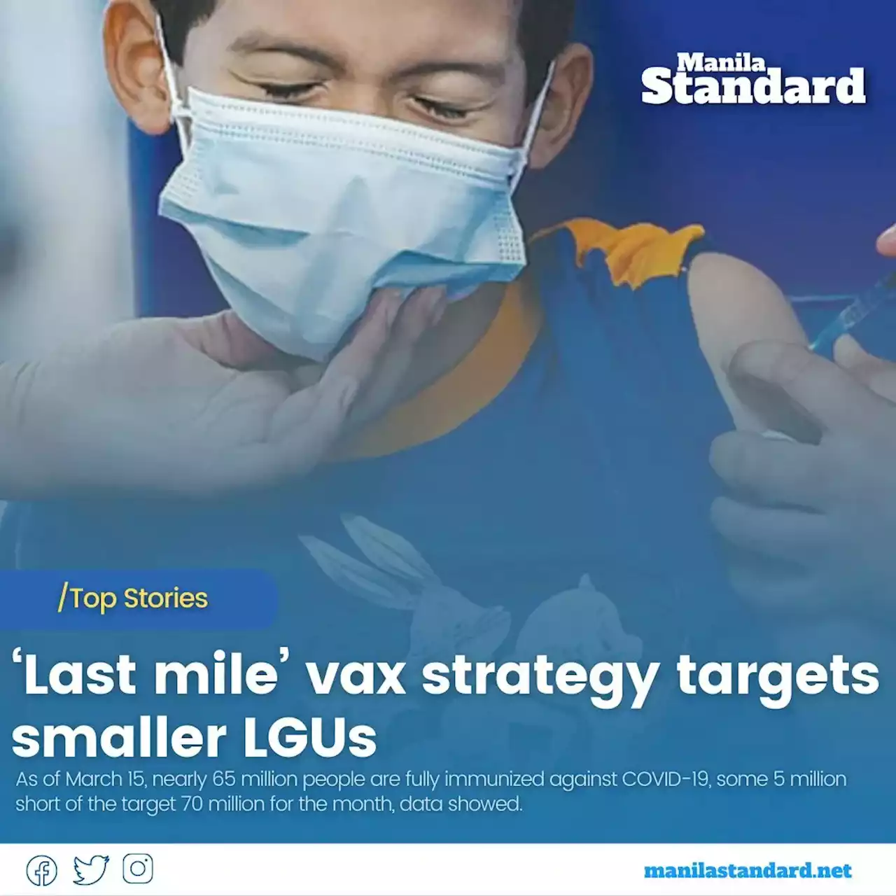 ‘Last mile’ vax strategy targets smaller LGUs