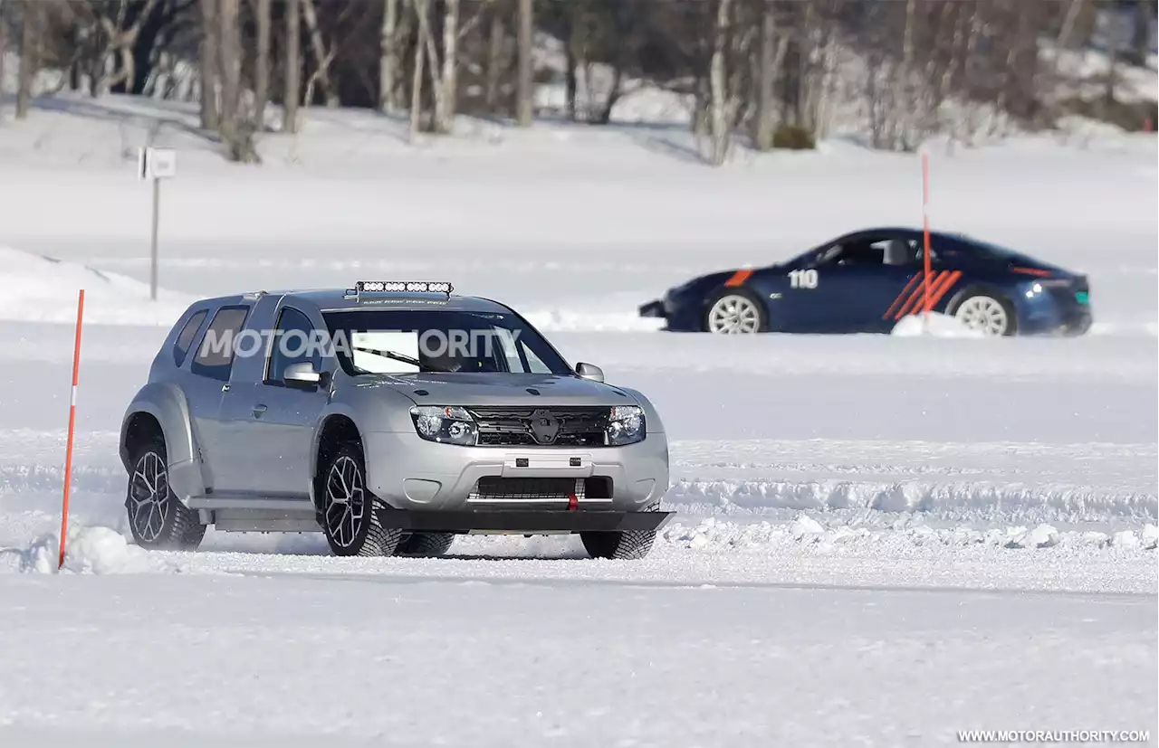 2025 Alpine GT X-Over spy shots: Electric crossover starts testing