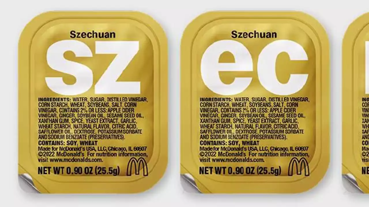 McDonald's Bringing Back Fan-Favorite Szechuan Sauce for Limited Time This Month - While Supplies Lasts