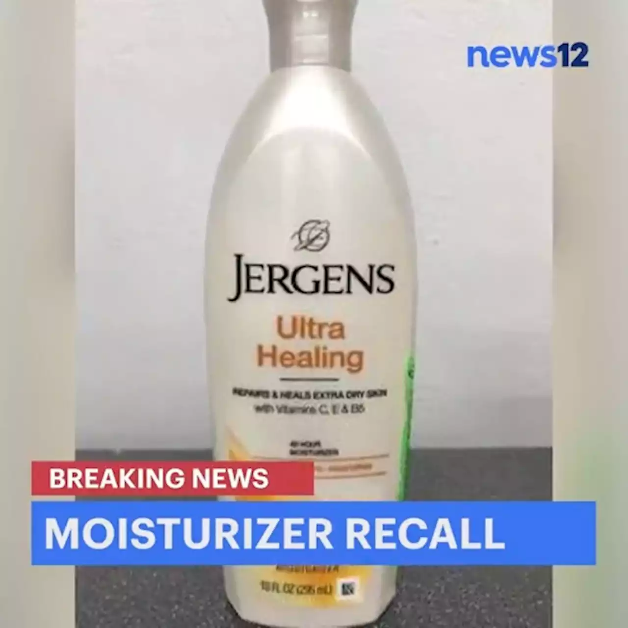 Jergens Ultra Healing Moisturizer recalled over potential of harmful bacteria