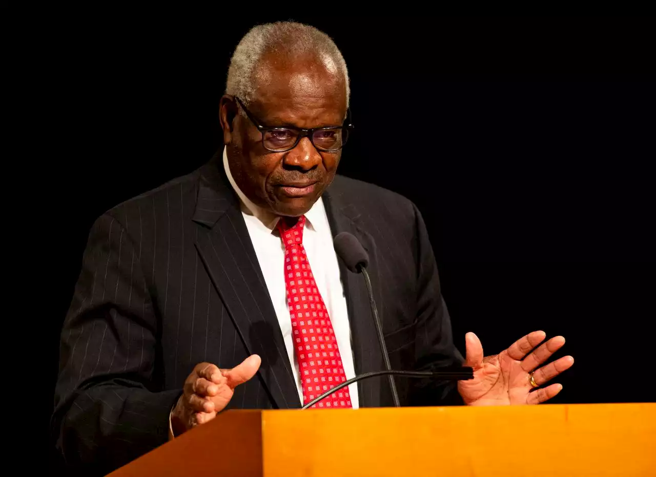 Justice Thomas hospitalized with infection, high court says