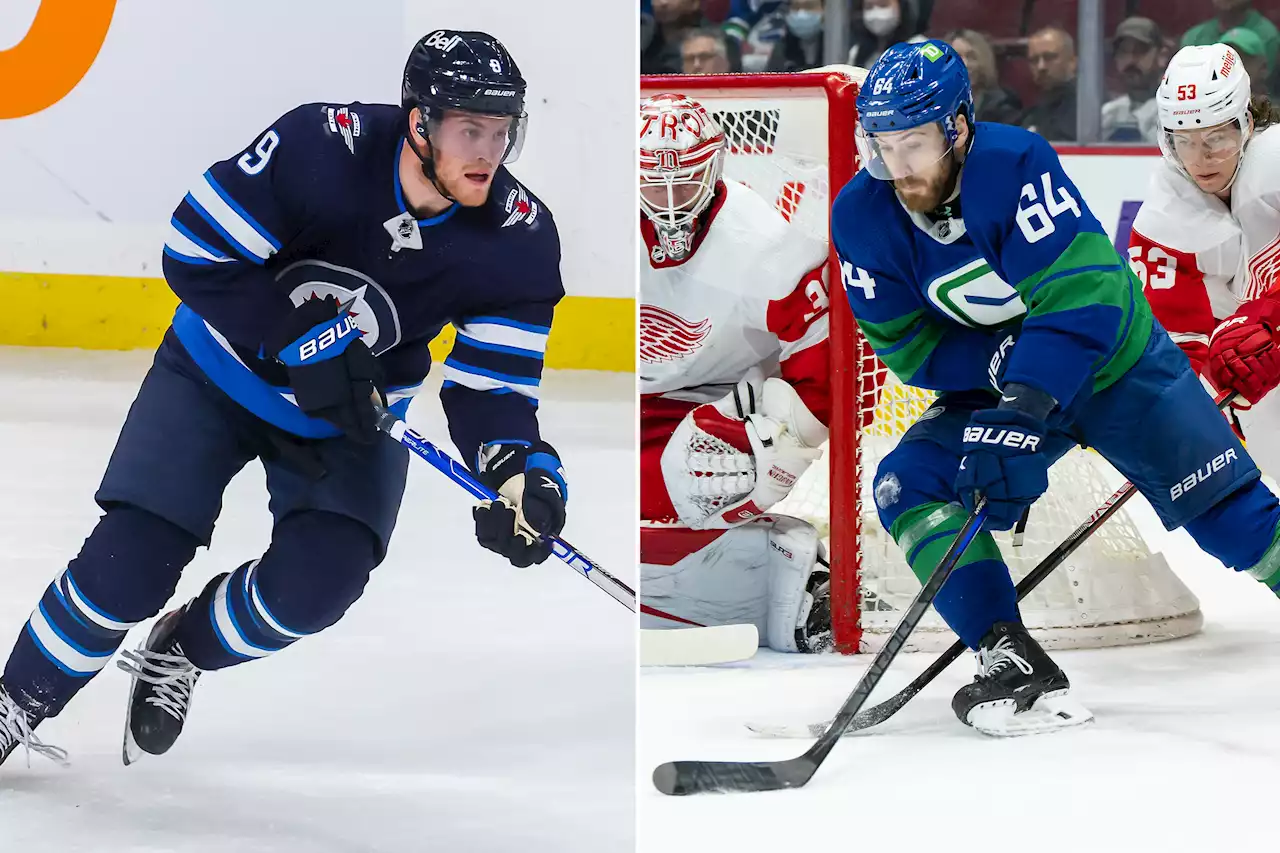 Rangers acquire Andrew Copp, Tyler Motte at NHL trade deadline