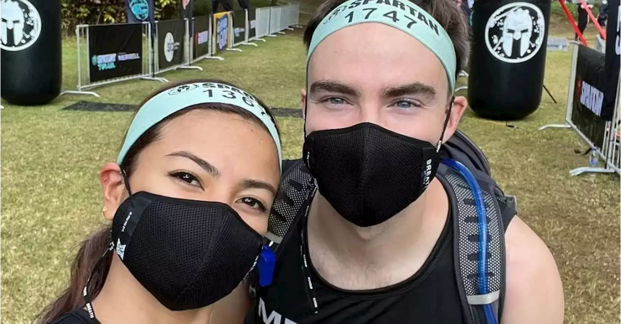 Glaiza De Castro, husband David Rainey take on Spartan Trail race in Baguio  - Latest Chika