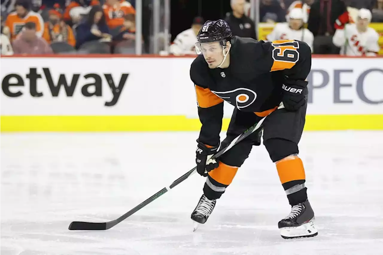 The Flyers trade defenseman Justin Braun to the New York Rangers for a 2023 third-round pick