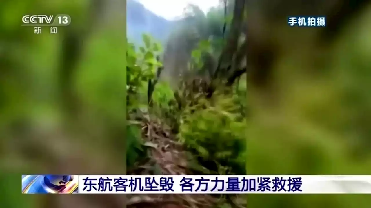 Chinese Boeing jet crashes in mountains with 132 on board, no sign of survivors