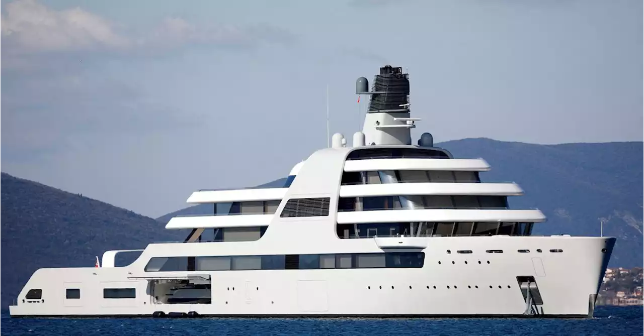 Yacht linked to Russian oligarch Abramovich cruises off Turkey