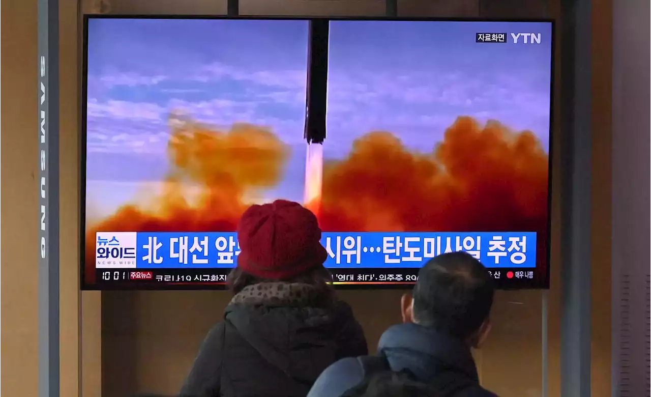 North Korea fires 'multiple rocket launchers'