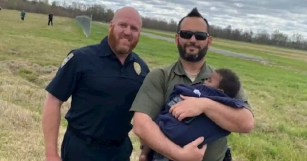 Abandoned 8-month-old found alive in Louisiana field: 'The baby was tough'