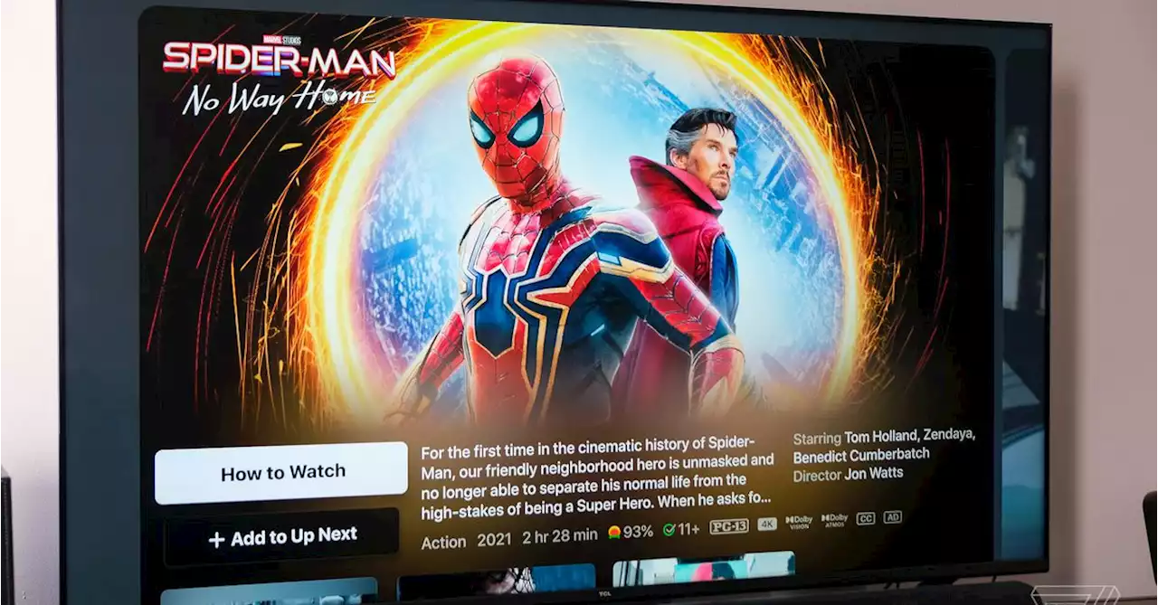 Apple TV app on Android TV no longer allows rentals, purchases, or subscriptions