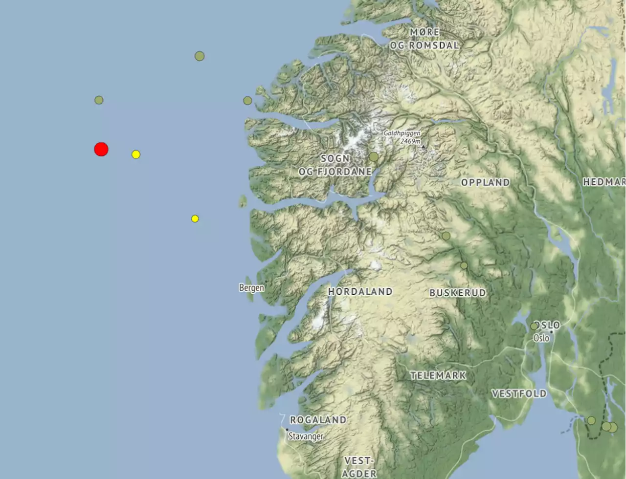 Jordskjelv i Nordsjøen: – Kunne kjennes på hele Vestlandet